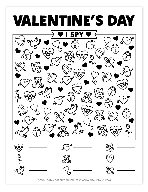 Free Valentine s Day I Spy Printable I Spy Fabulous 782