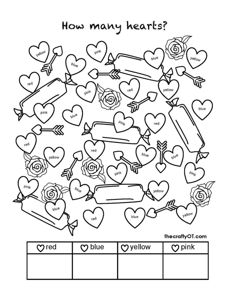 Free Valentine Worksheets