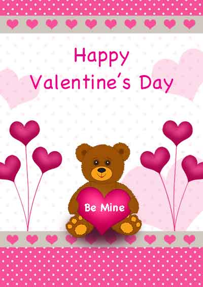 Greeting Card Valentine Template Printable Free A4 Format folds To 