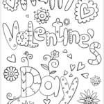 Happy Valentine S Day Coloring Page Free Printable Coloring Pages