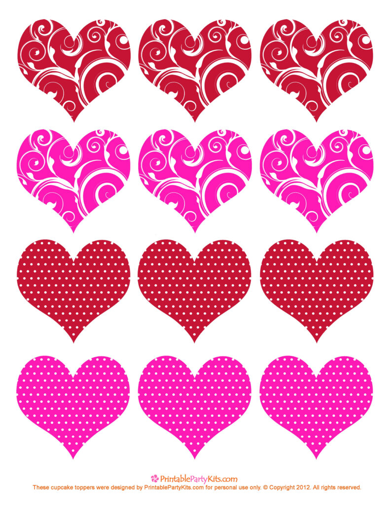 Heart Templates I Heart Frugal Free Printable Heart Templates Diy 100 