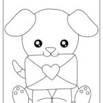 Heart Touching Valentines Day Coloring Pages 2024