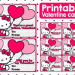 Hello Kitty Valentines Cards Printable Hello Kitty Valentines