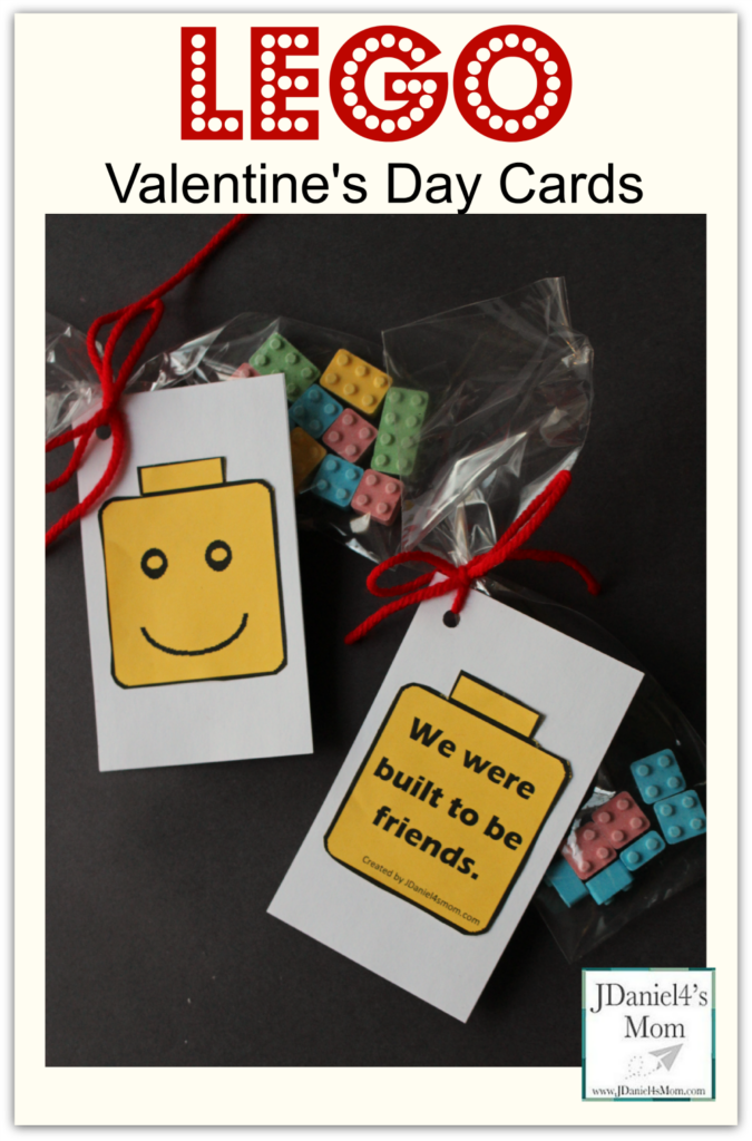 LEGO Valentine s Day Cards Printable