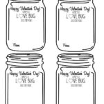 Love Bug Mason Jar Printable