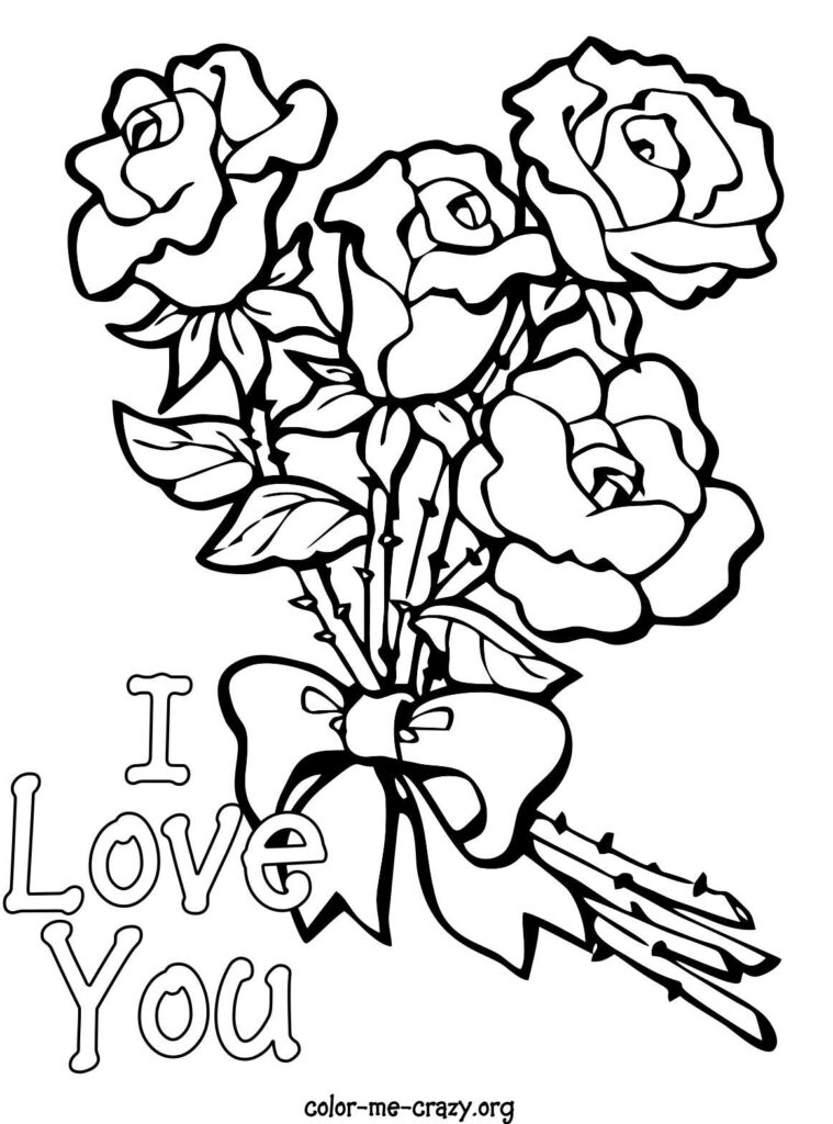 Love Printable Coloring Pages