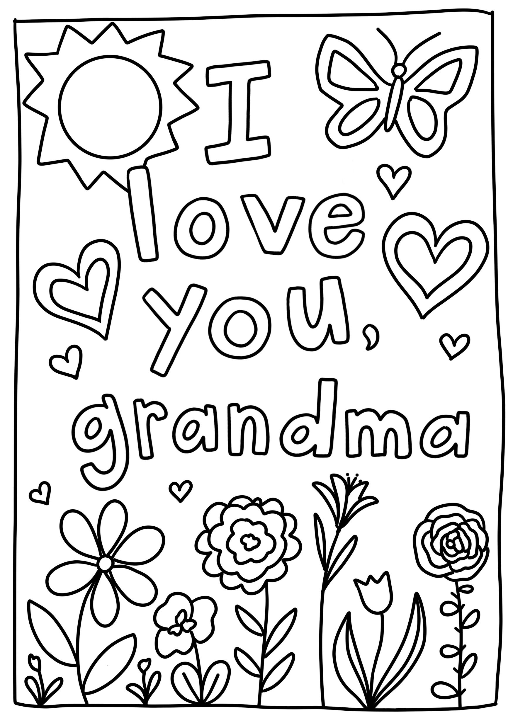 Mother s Day Printables For Grandma