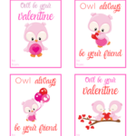 Owl Valentine Cards Free Printable My Uncommon Slice Of Suburbia