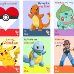 Pokemon Valentine Cards Printable