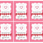 Pop It Valentine Printable