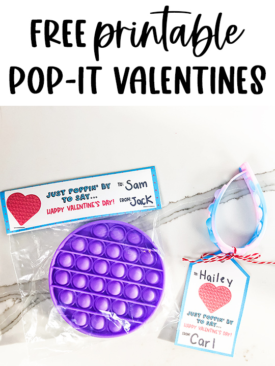 Pop it Valentine Printable Featured Mom Envy