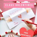 POP TUBE VALENTINES WITH FREE PRINTABLE U Ready Teddy Valentines