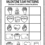 Preschool Valentine s Day Worksheet For Preschoolers