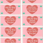 Pretzel Owls With Printable Valentine s Day Bag Toppers Recipe Bag