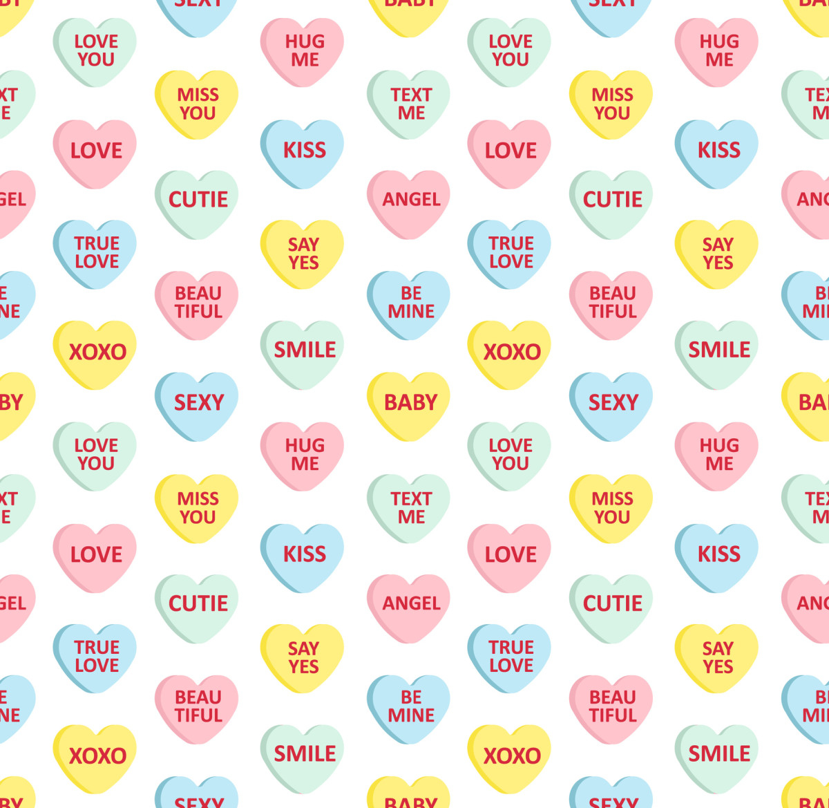 Printable Candy Heart Phrases