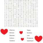 Printable Christian Valentine Puzzles Printable Crossword Puzzles