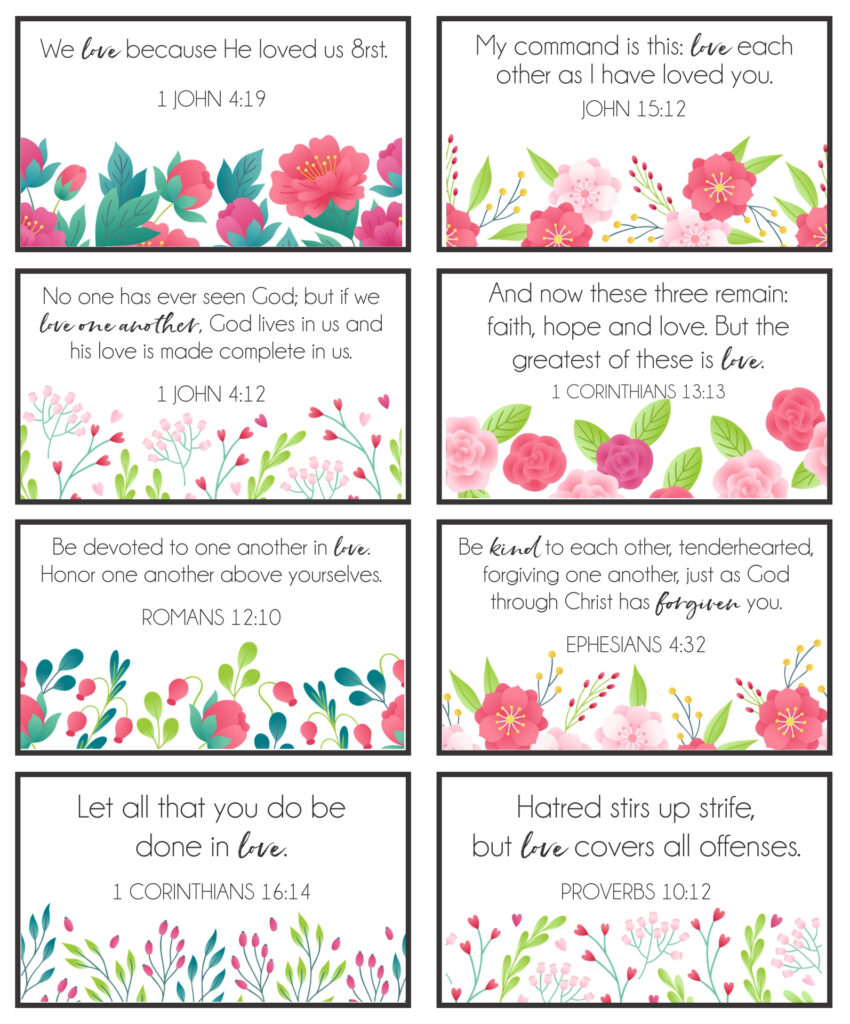 Printable Christian Valentines