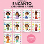 Printable Encanto Valentine s Day Cards For Kids Mom Wife Busy Life