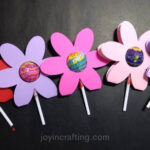 Printable Lollipop Flower Template Just Print Out This Worksheet On