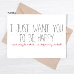 PRINTABLE Naughty Valentine s Card I Just Want You To Etsy