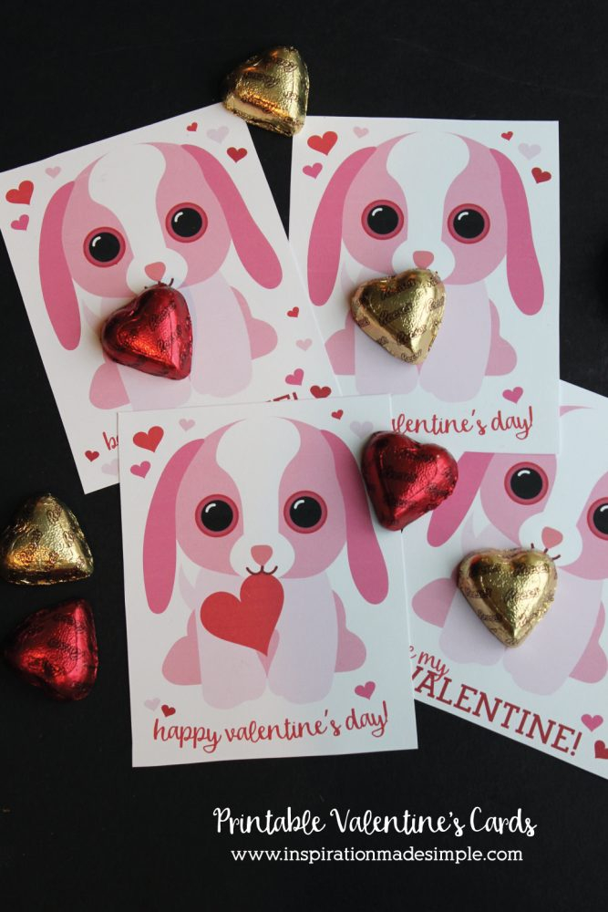 Printable Puppy Valentine s Day Cards Inspiration Made Simple