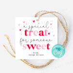 Printable Special Treat For Someone Sweet Valentine s Day Etsy