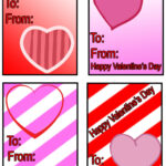 Printable Valentine Cards For Children