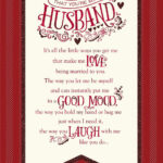 Printable Valentine Cards For Husband