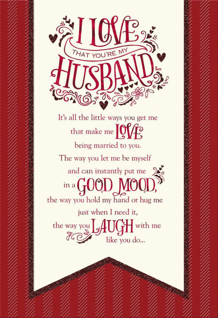 Printable Valentine Cards For Husband