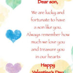 Printable Valentine Cards For Son And Daughter