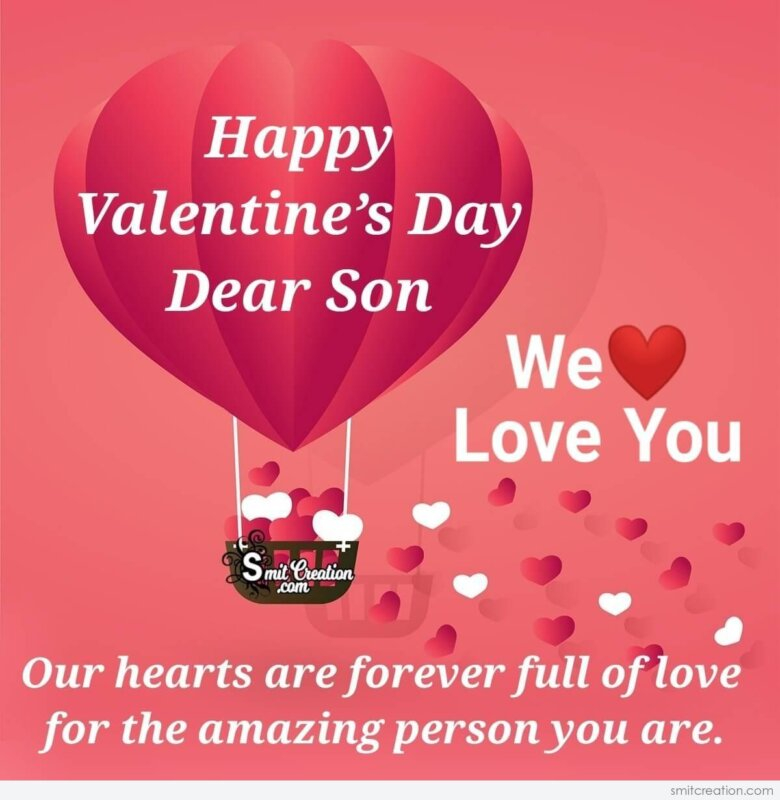 Printable Valentine Cards For Son And Daughter Melting My Heart Happy