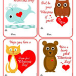 Printable Valentine Cards For Students