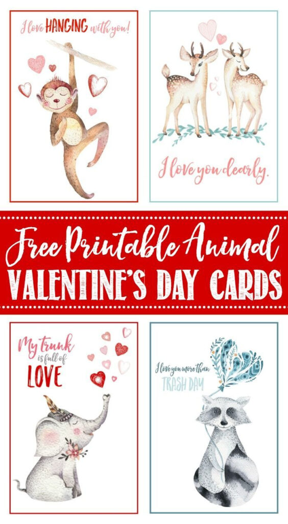 Printable Valentine Cards For Students