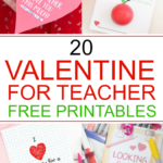 Printable Valentine Cards For Teachers