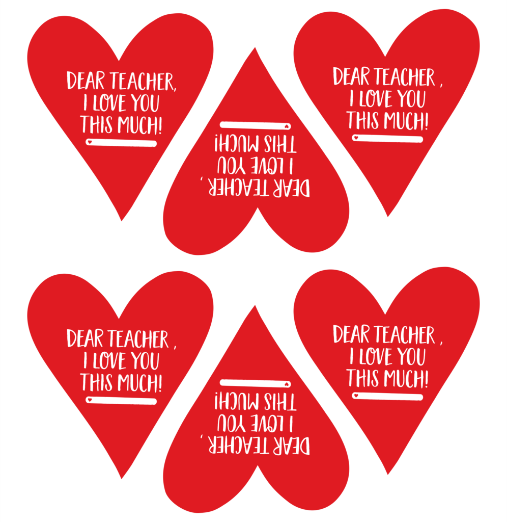 Printable Valentine Cards From Teacher To Student