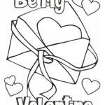 Printable Valentine Coloring Cards