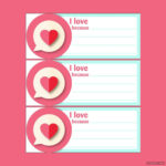 Printable Valentine Gram Template