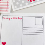 Printable Valentine Postcards