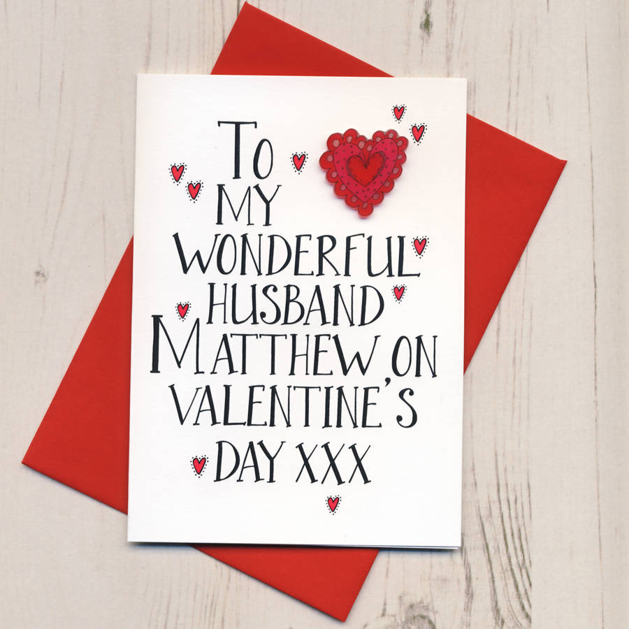 Printable Valentine s Day Card For Husband