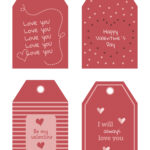 Printable Valentine Tags