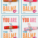 Printable Valentines Cards For Kids You Are The Balm Fork And Beans