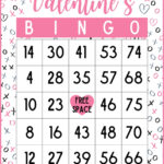 Printable Valentines Day Bingo Prntbl concejomunicipaldechinu gov co