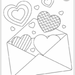 Printable Valentines Day Cards Best Coloring Pages For Kids Aidan