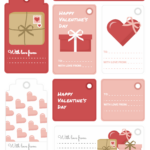 Printable Valentines Gift Tags