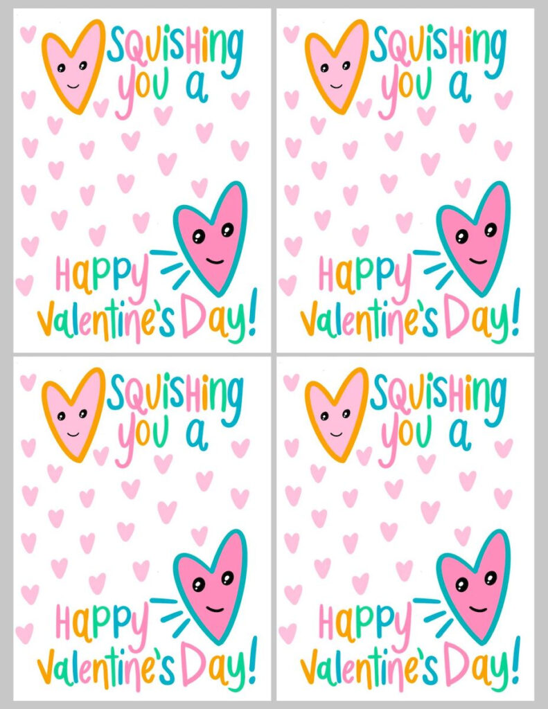 Squishes Valentine Card Free Printables OriginalMOM