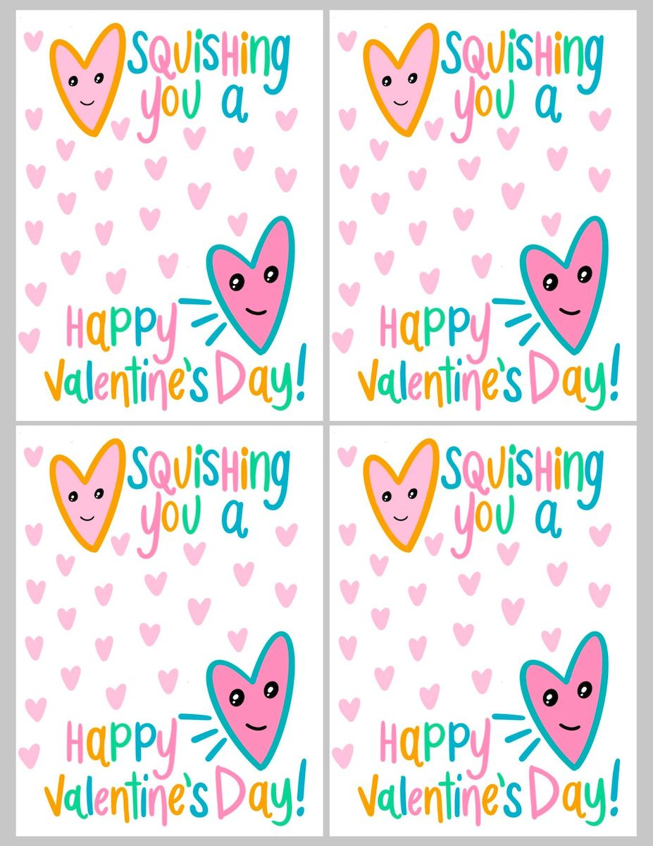 Squishes Valentine Card Free Printables OriginalMOM