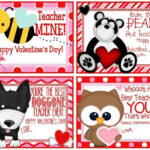 TEACHER Valentine s Card Printable Teacher Cards