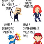 The Avengers Super Hero Valentines Day Cards For Kids Our Handcrafted