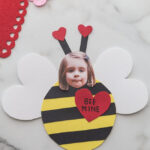 Valentine Bee Craft with Free Printable The Best Ideas For Kids