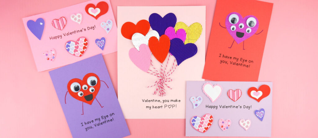 Valentine Card Template For Kids Mightyprintingdeals